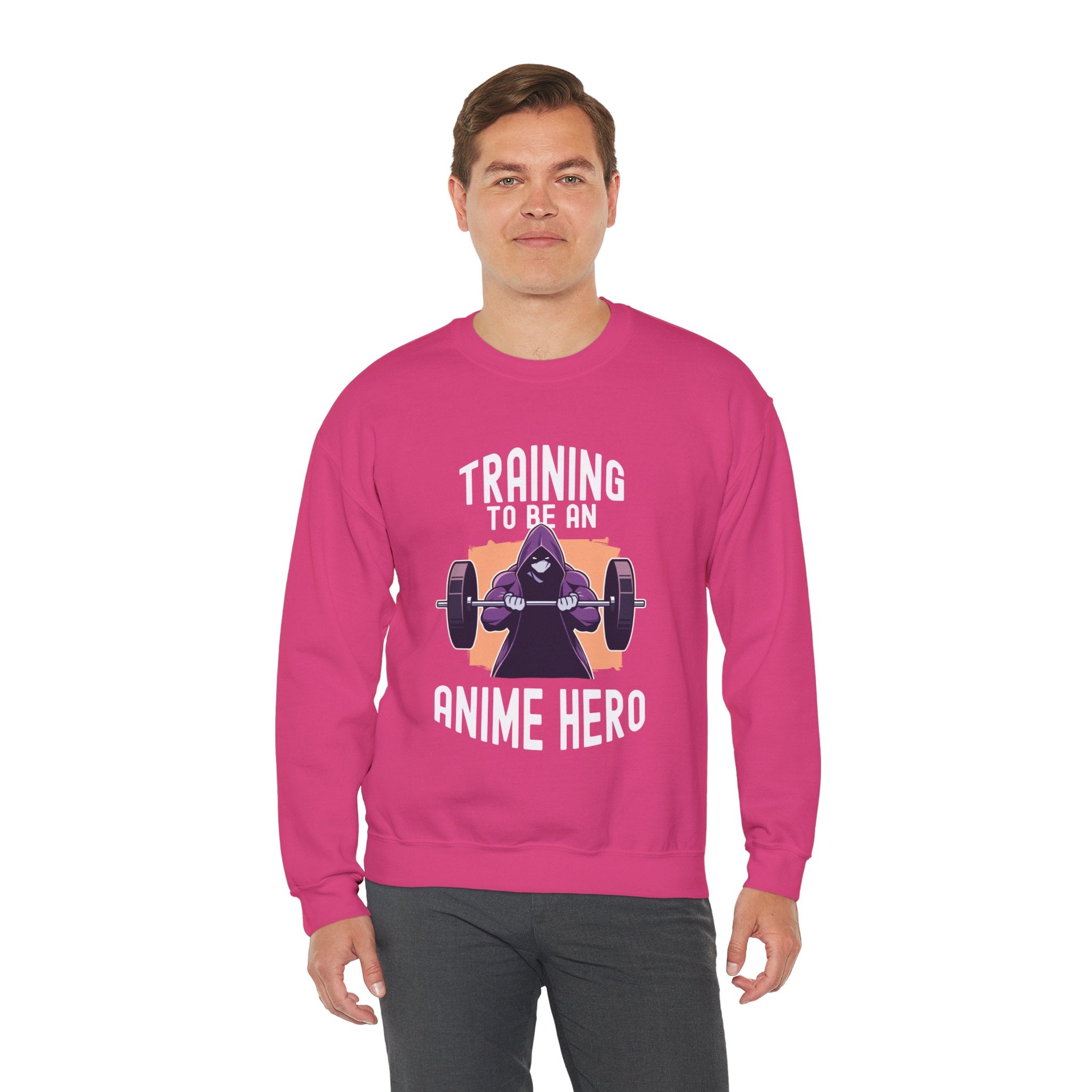 Unisex Training to be an Anime Hero Sweatshirt   