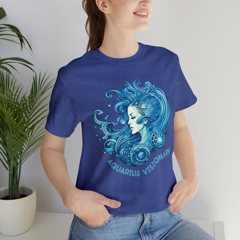 Unisex Aquarius Visionary T Shirt   