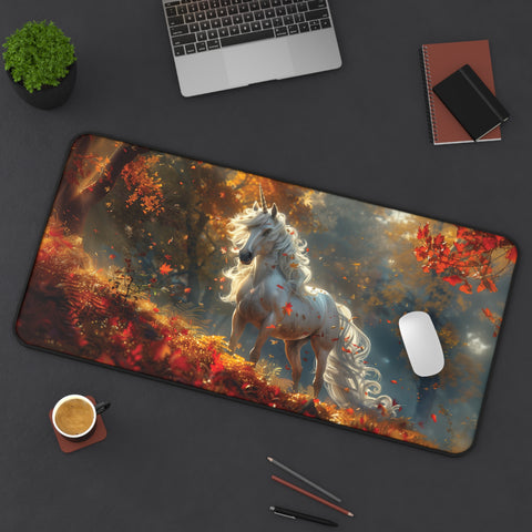 Autumn Unicorn Desk Mat   