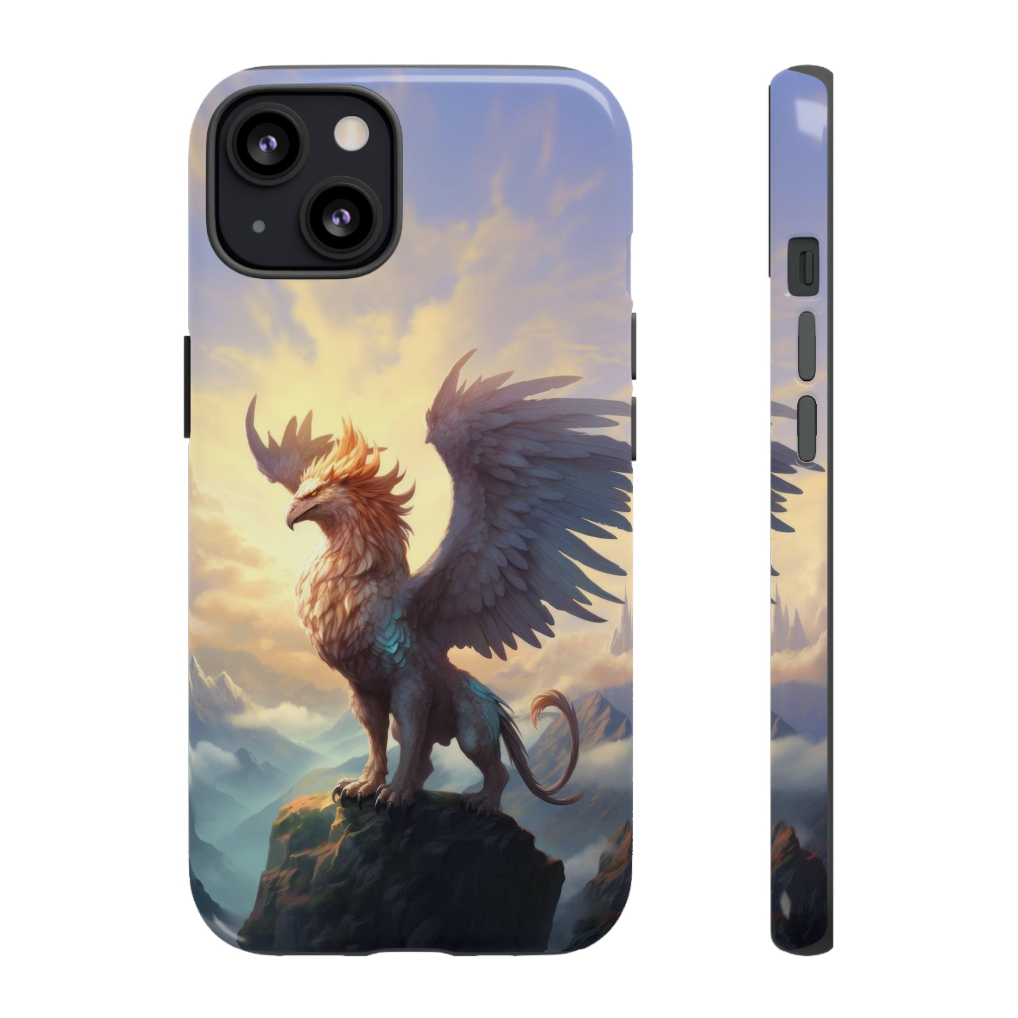 Mountaintop Griffin Phone Case iPhone 13 Glossy 