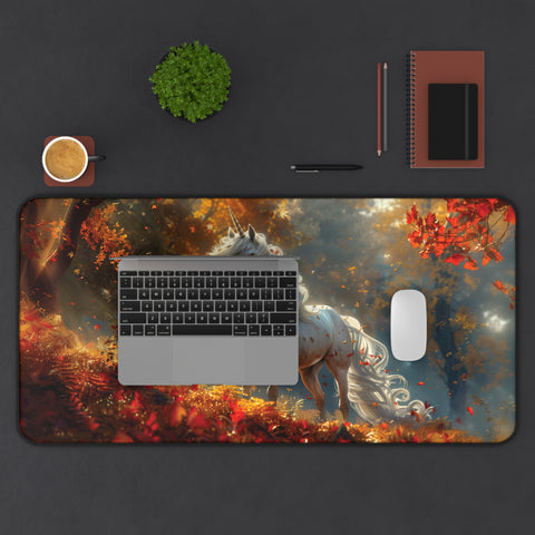 Autumn Unicorn Desk Mat   