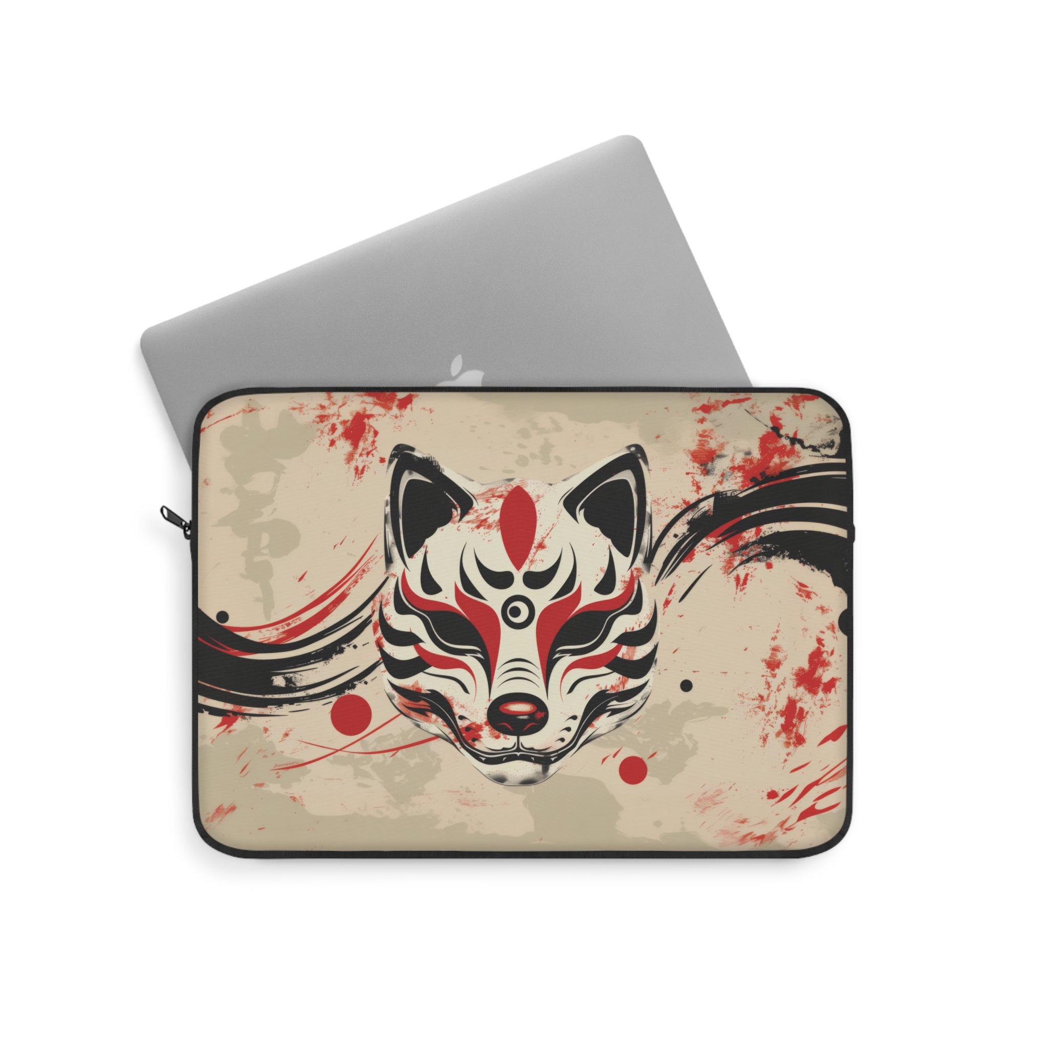 Kitsune Mask Laptop Sleeve   