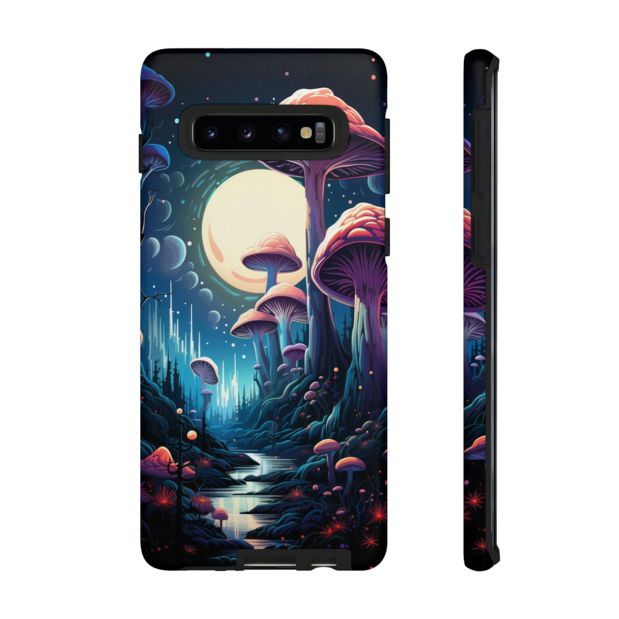 Mushroom Moonlight Phone Case Samsung Galaxy S10 Matte 