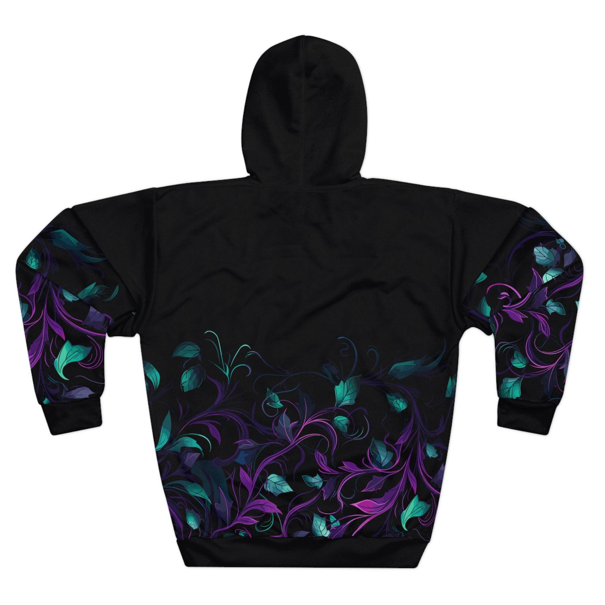 Unisex Vines & Leaves All Over Print Hoodie   