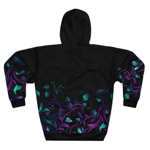 Unisex Vines & Leaves All Over Print Hoodie   