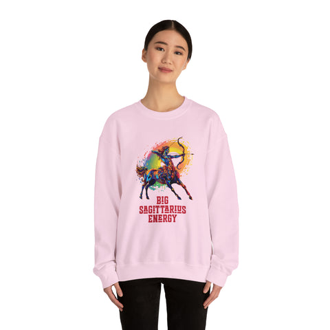 Unisex Big Sagittarius Energy Sweatshirt   