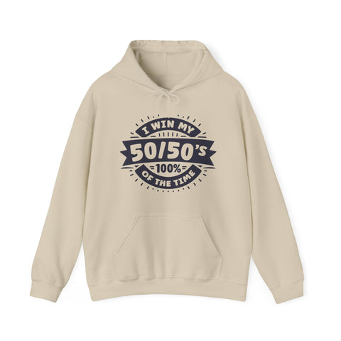 Unisex Gacha 50 50 Winner Hoodie Sand S 