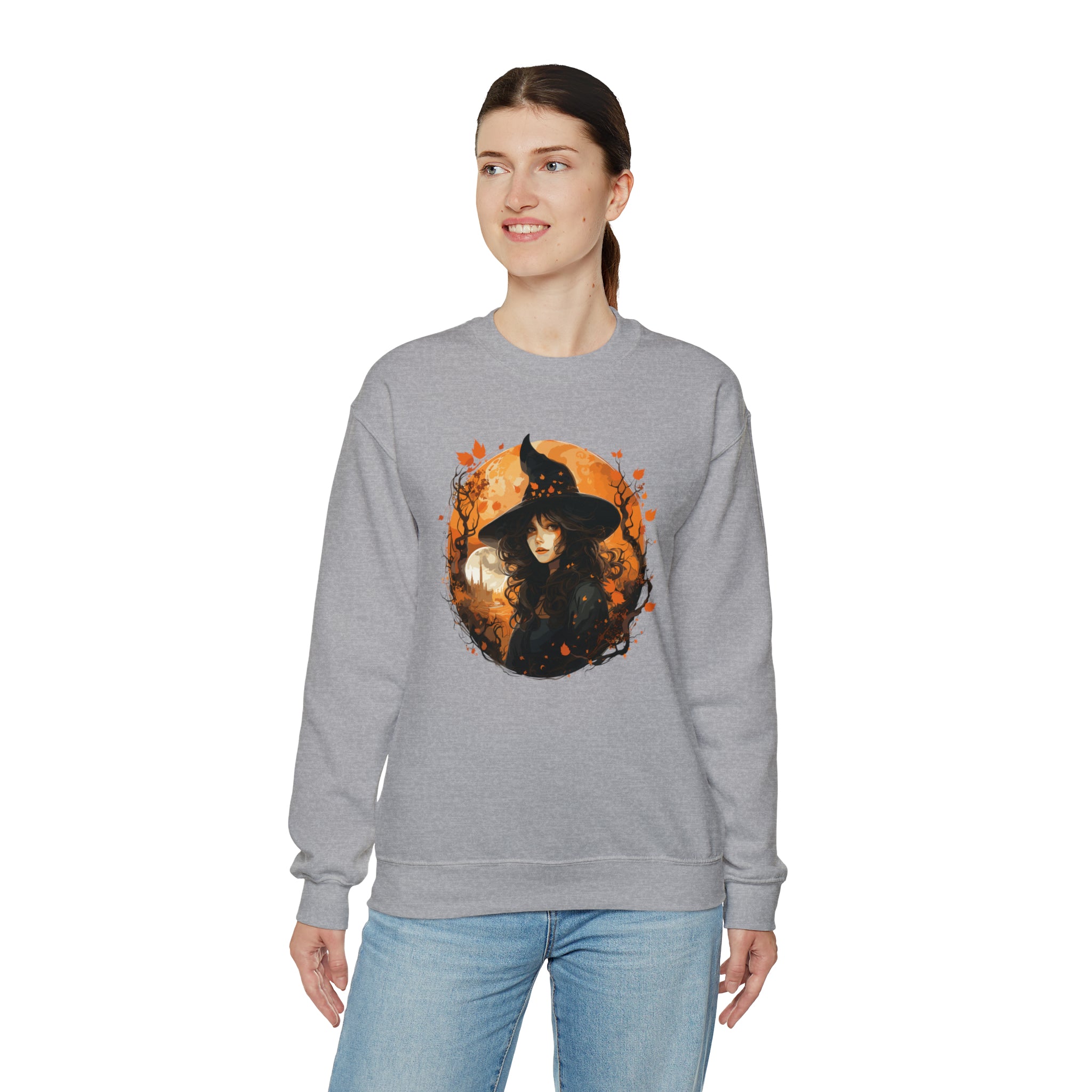 Unisex Autumn Witch Sweatshirt   