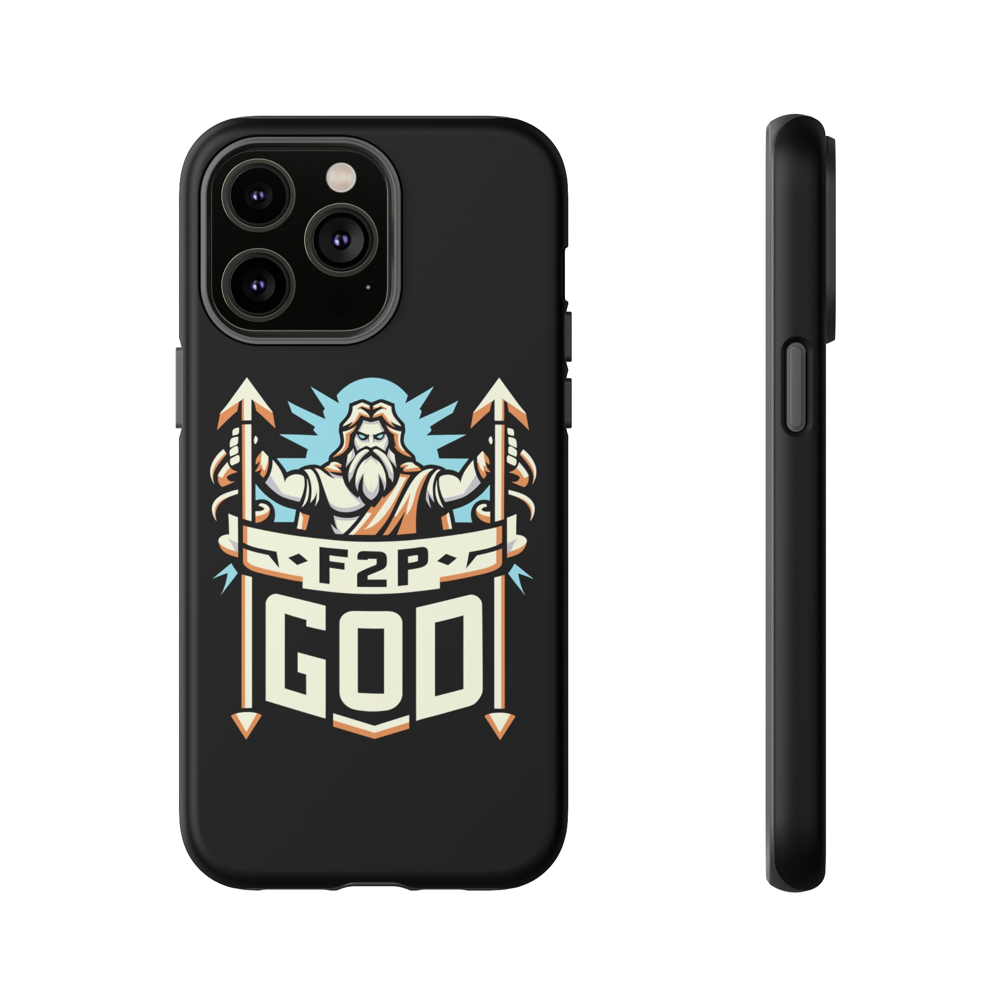 F2P God Phone Case iPhone 14 Pro Max Matte 