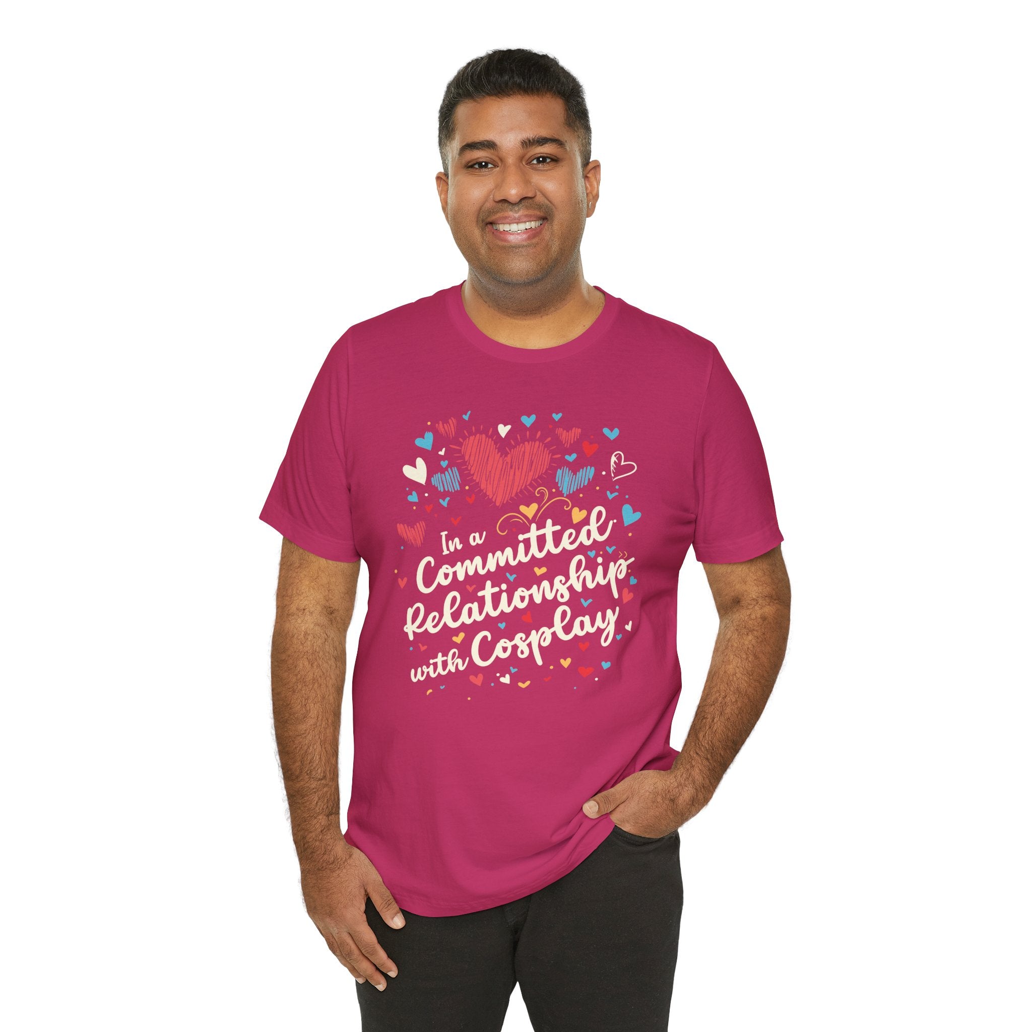 Unisex In a Committed Relationship with Cosplay T Shirt   