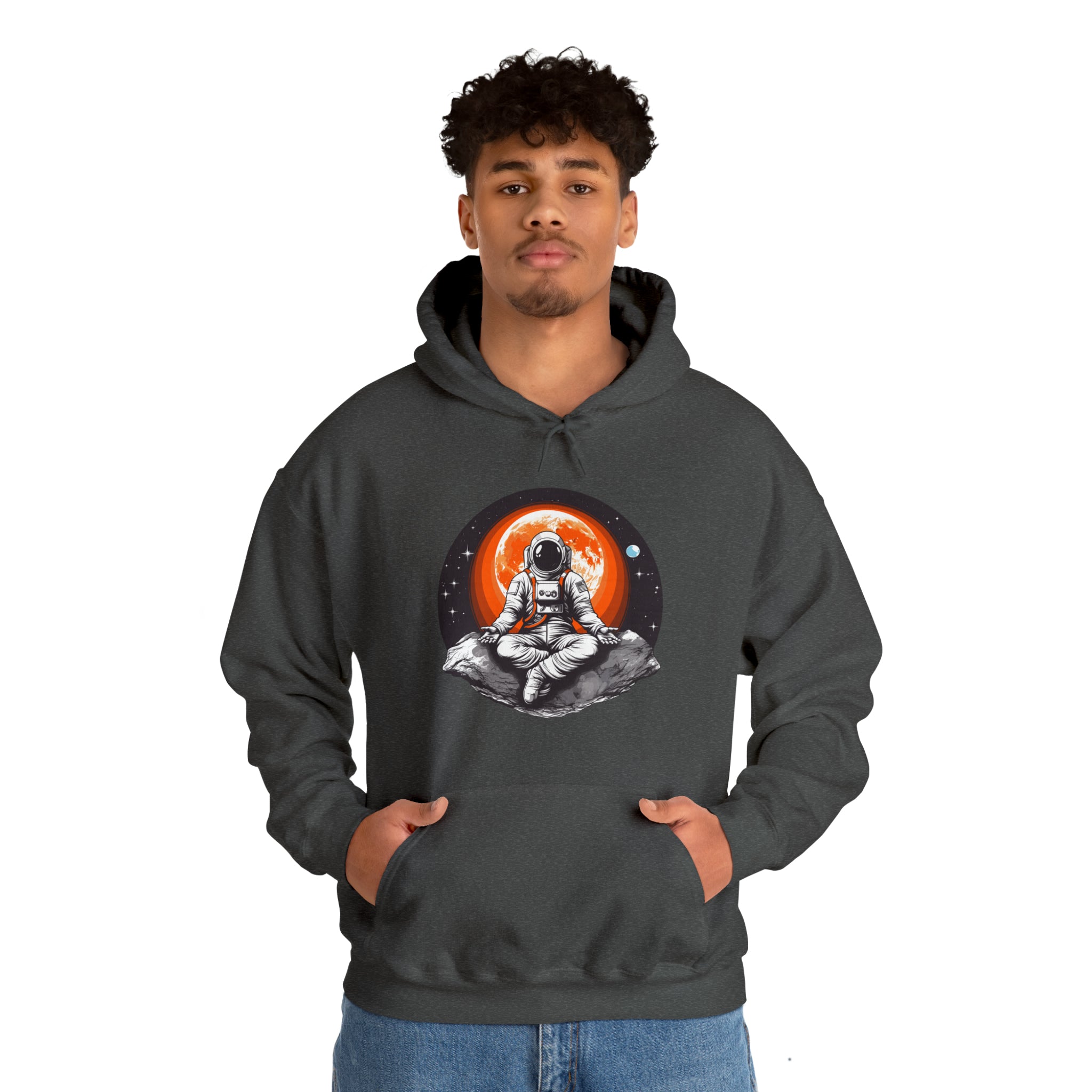 Unisex Meditating Astronaut Hoodie   