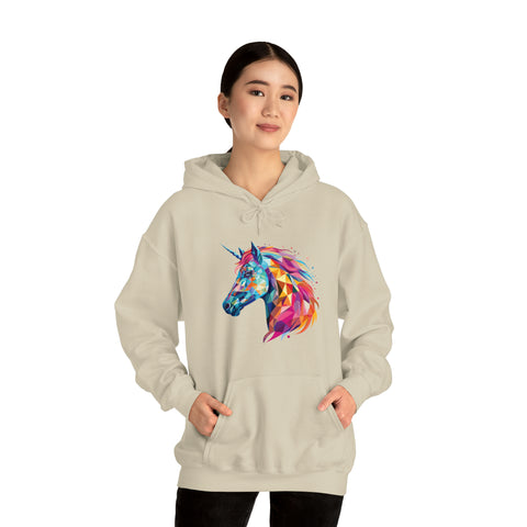 Unisex Crystallized Unicorn Mane Hoodie   