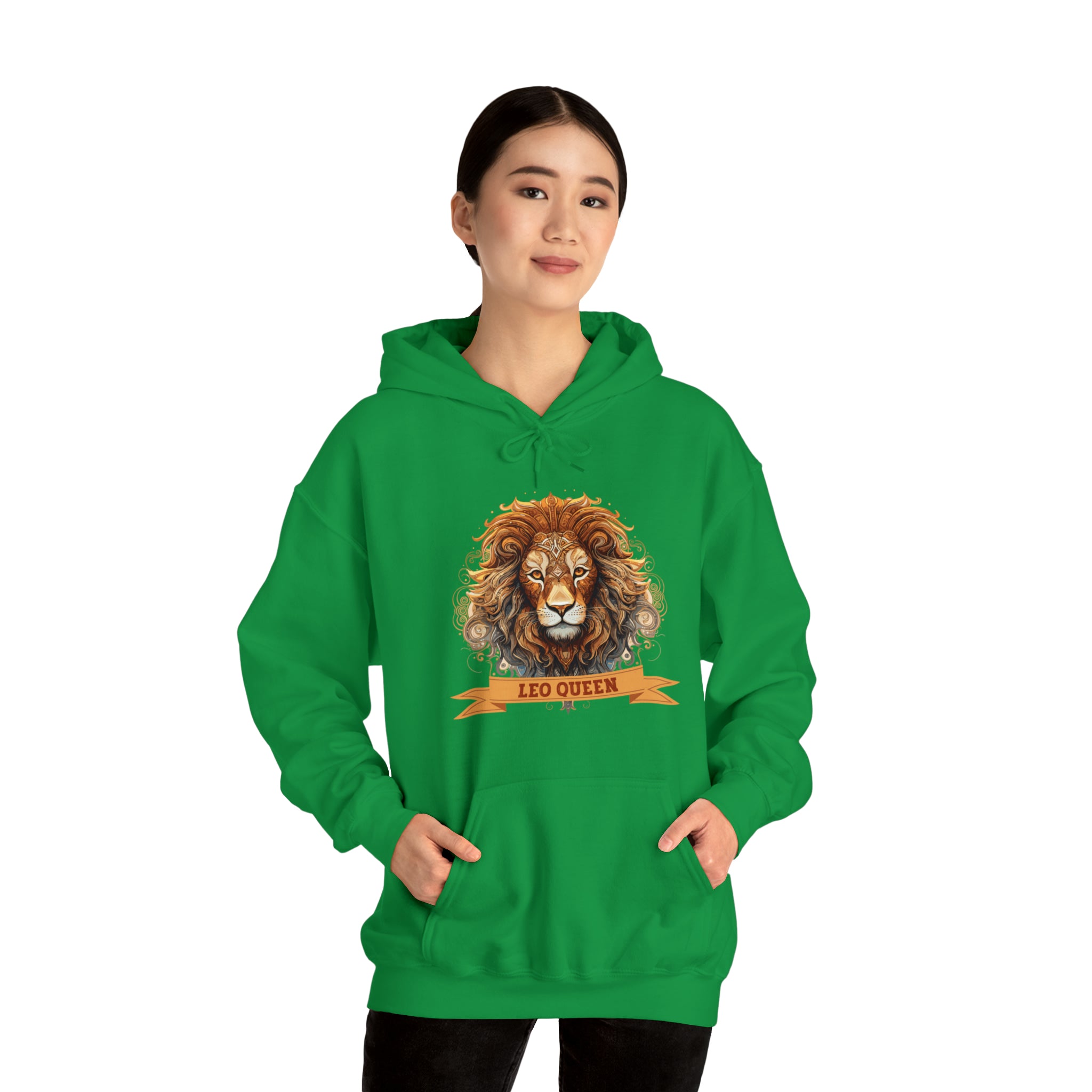 Womens Leo Queen Hoodie   