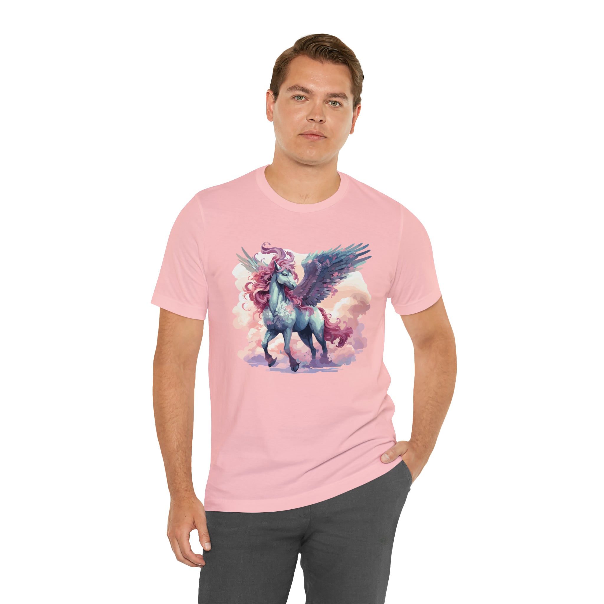 Unisex Pegasus Clouds T Shirt   