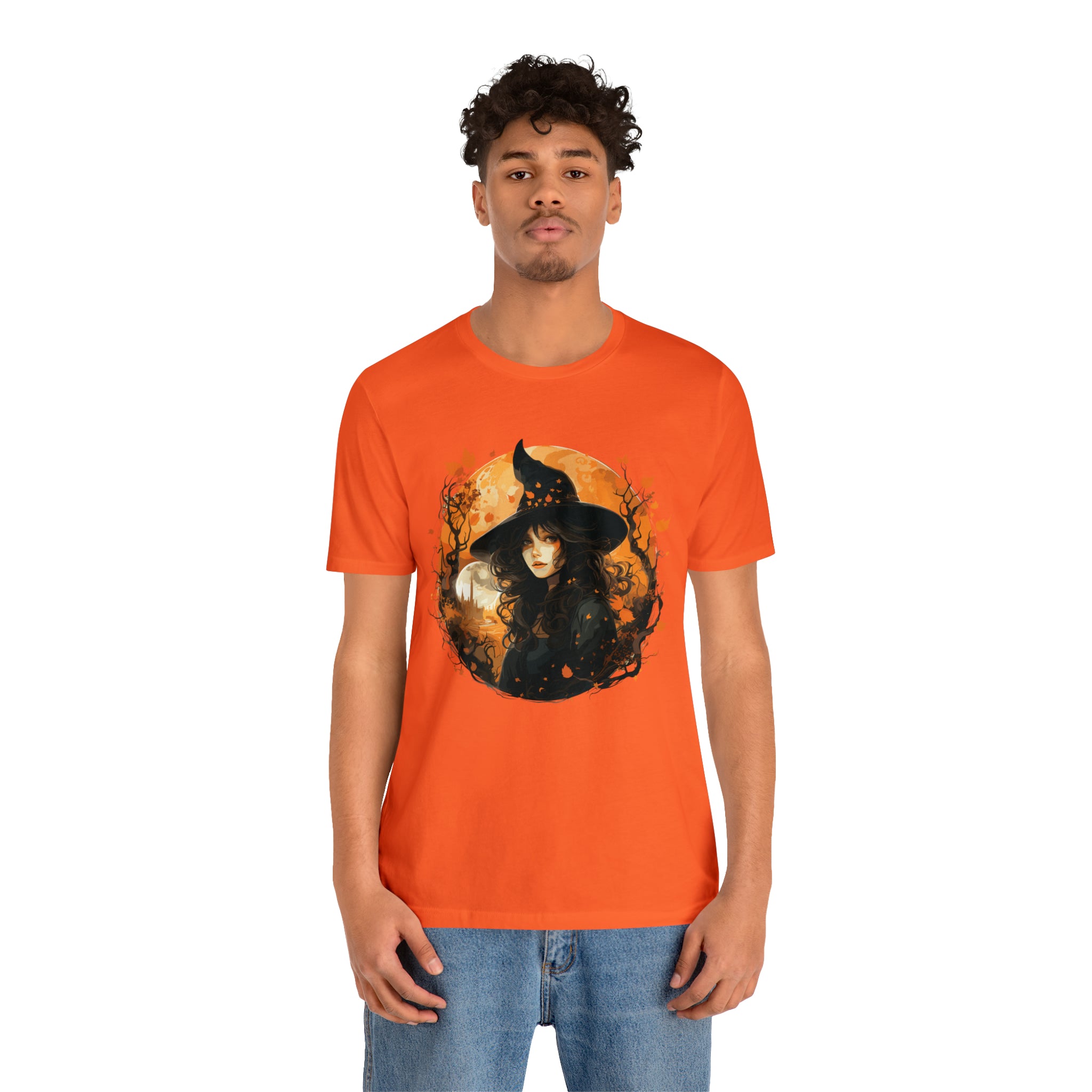 Unisex Autumn Witch T Shirt   