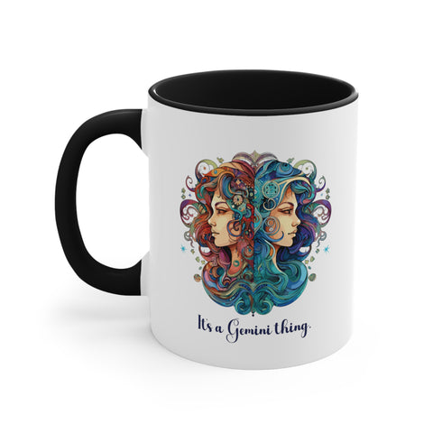 11oz It's a Gemini Thing Coffee Mug 11oz Black 