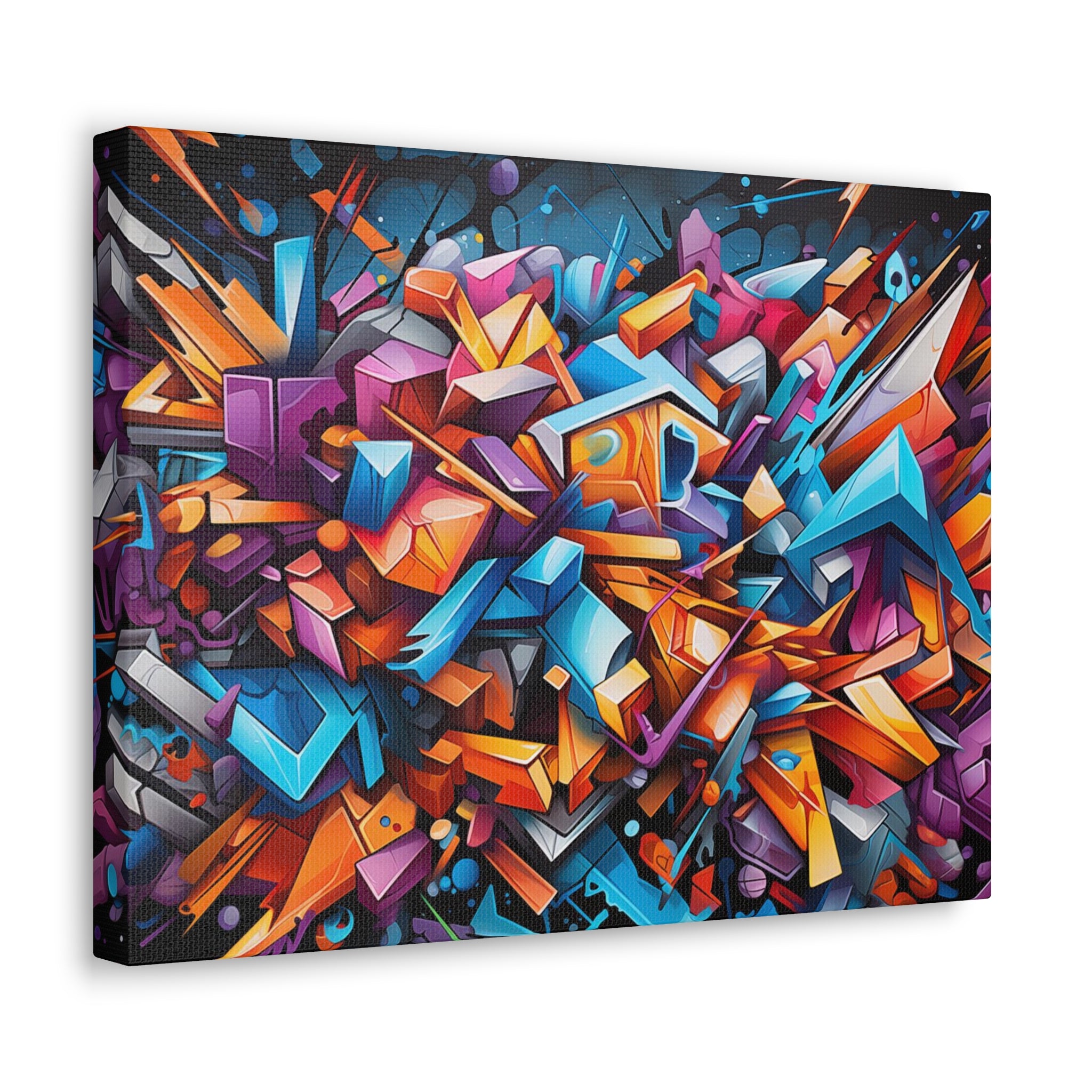 Abstract Graffiti Wall Art   