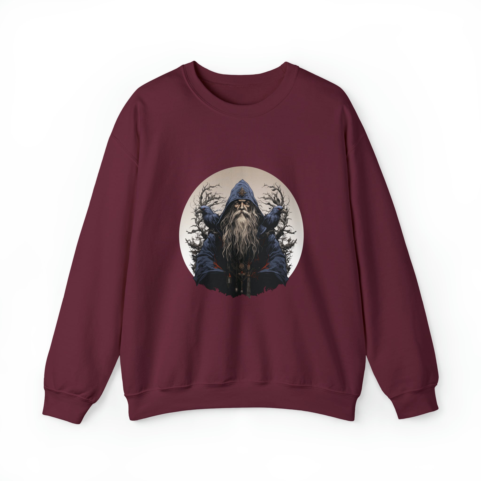 Unisex Odin Ravens Sweatshirt S Maroon 