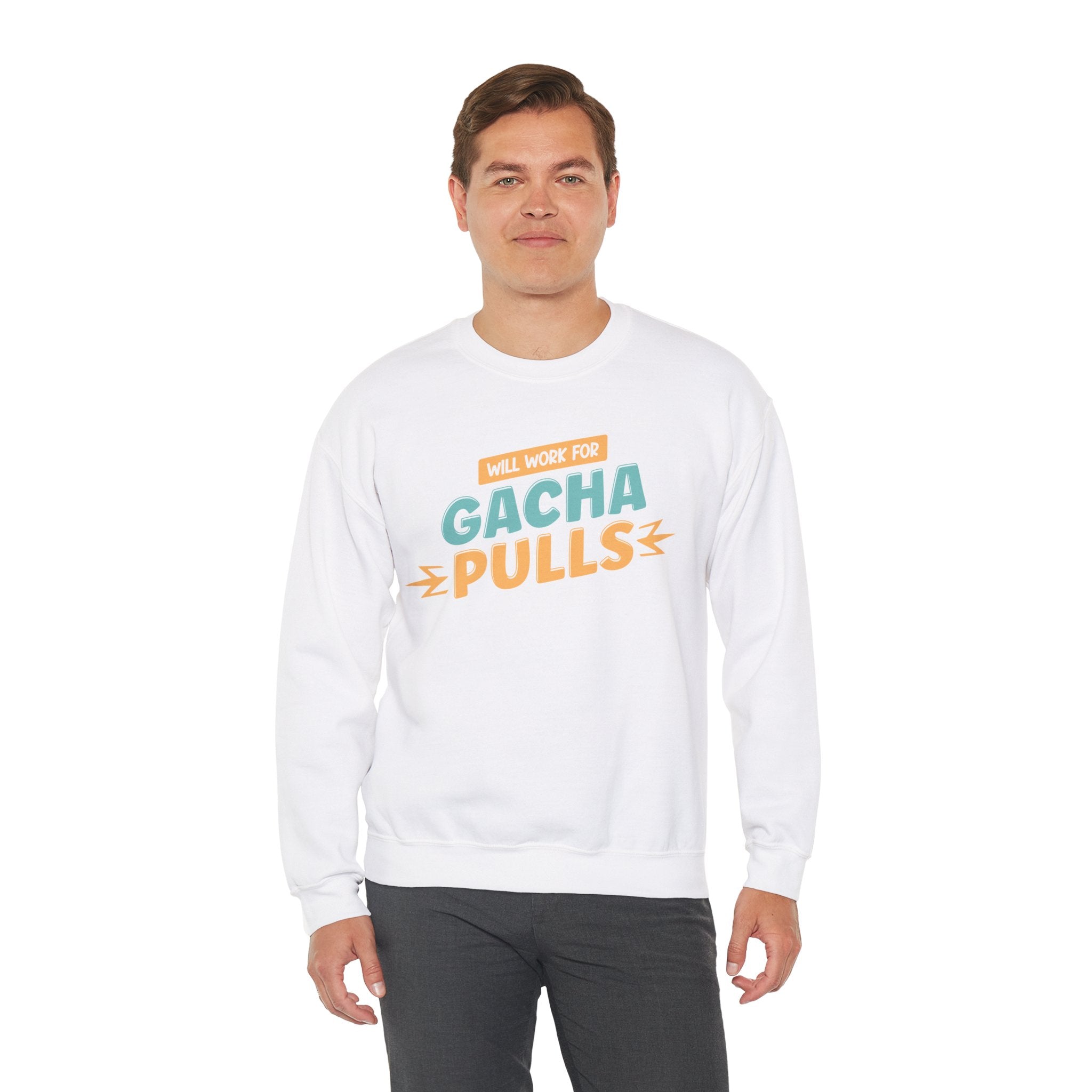 Unisex Will Work for Gacha Pulls Sweatshirt   