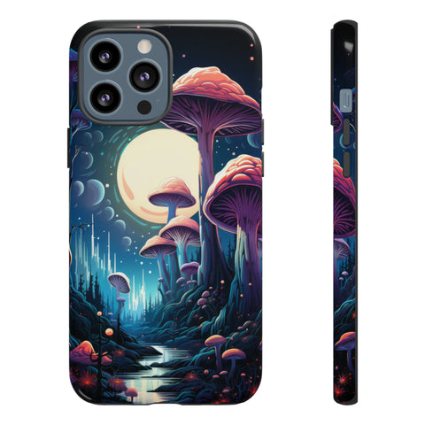 Mushroom Moonlight Phone Case iPhone 13 Pro Max Glossy 