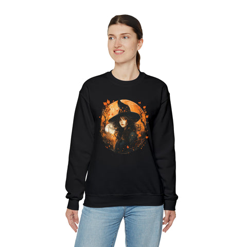 Unisex Autumn Witch Sweatshirt   