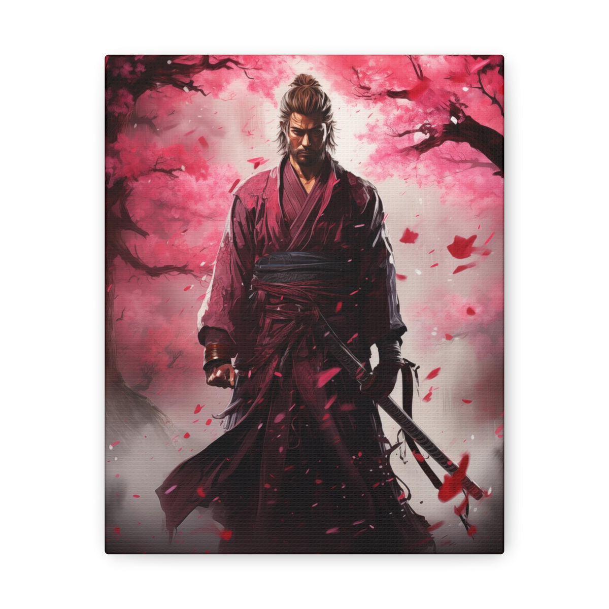 Samurai Warrior Wall Art 8″ x 10″ 1.25" 