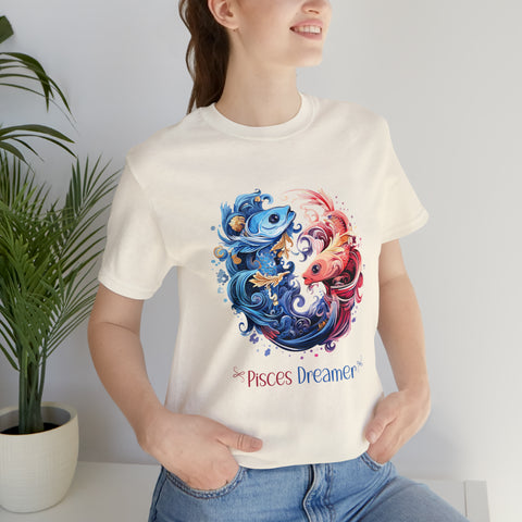 Unisex Pisces Dreamer T Shirt   