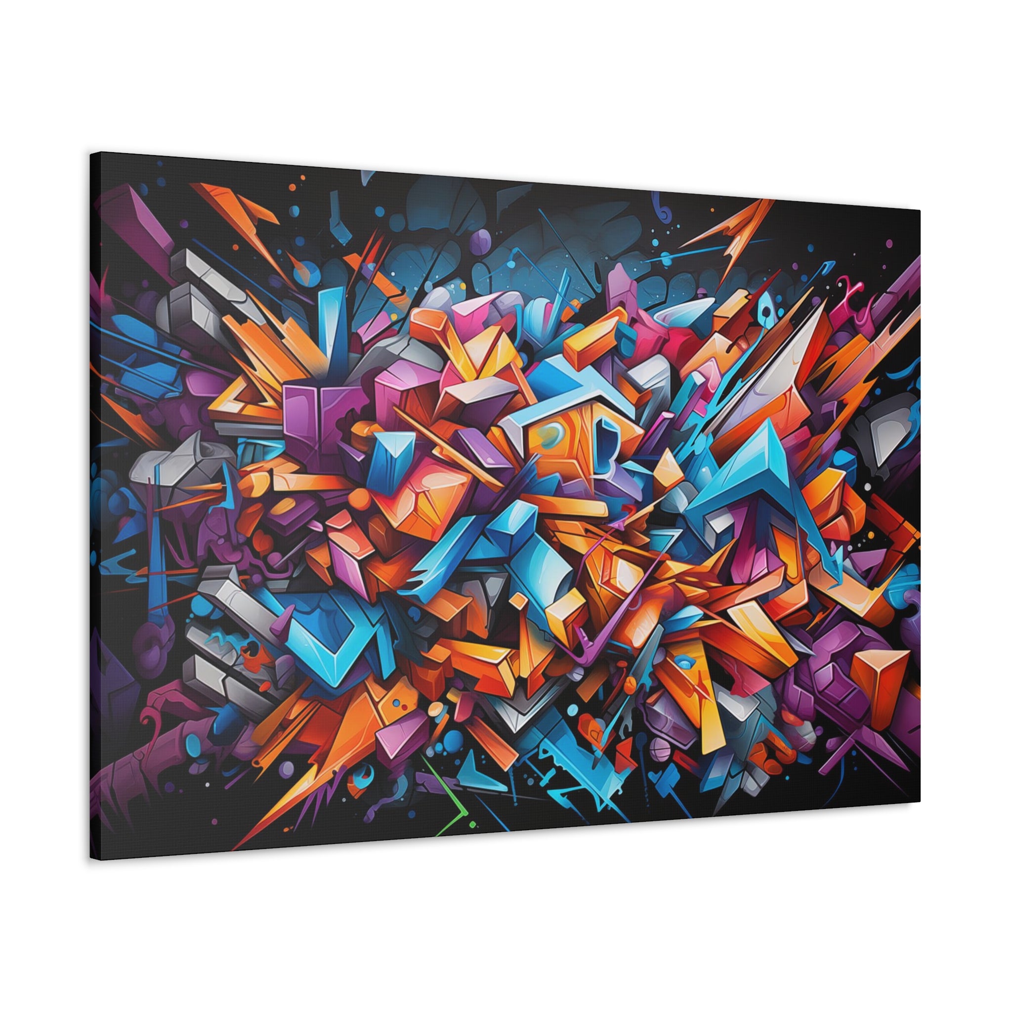 Abstract Graffiti Wall Art   