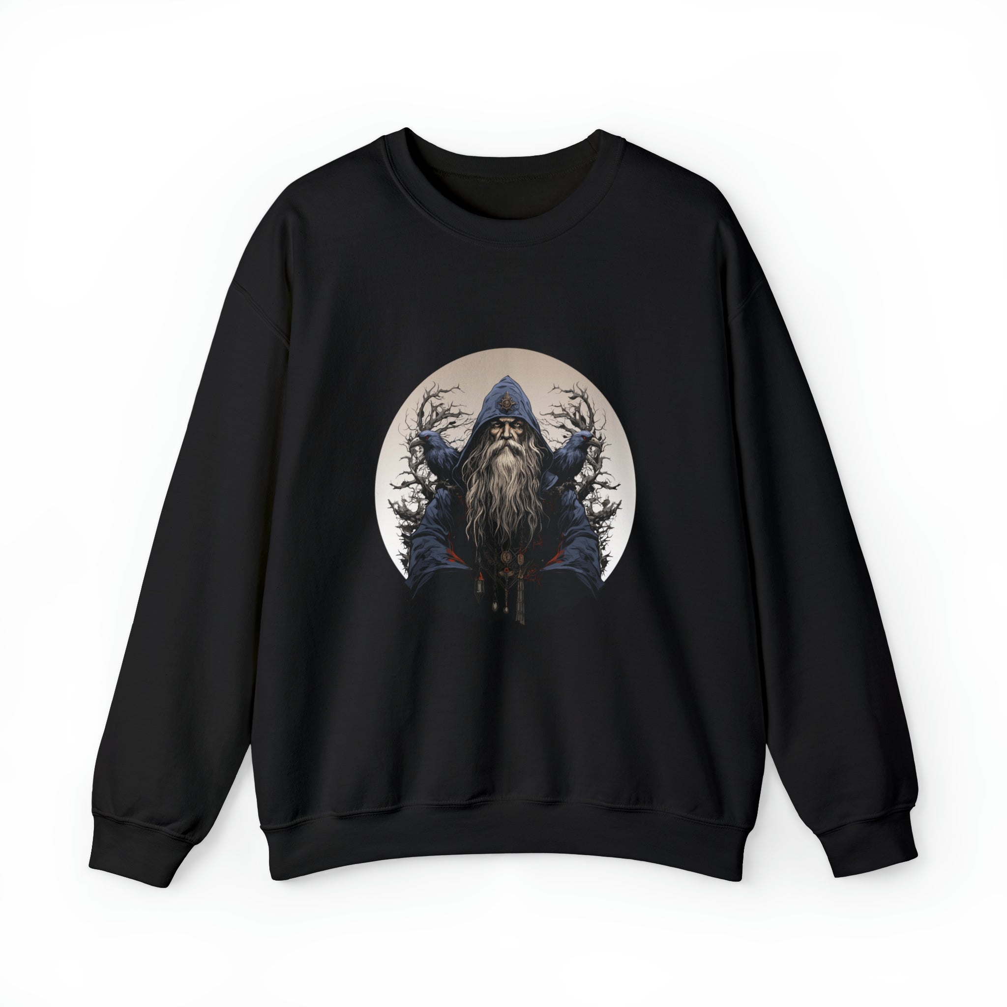 Unisex Odin Ravens Sweatshirt S Black 