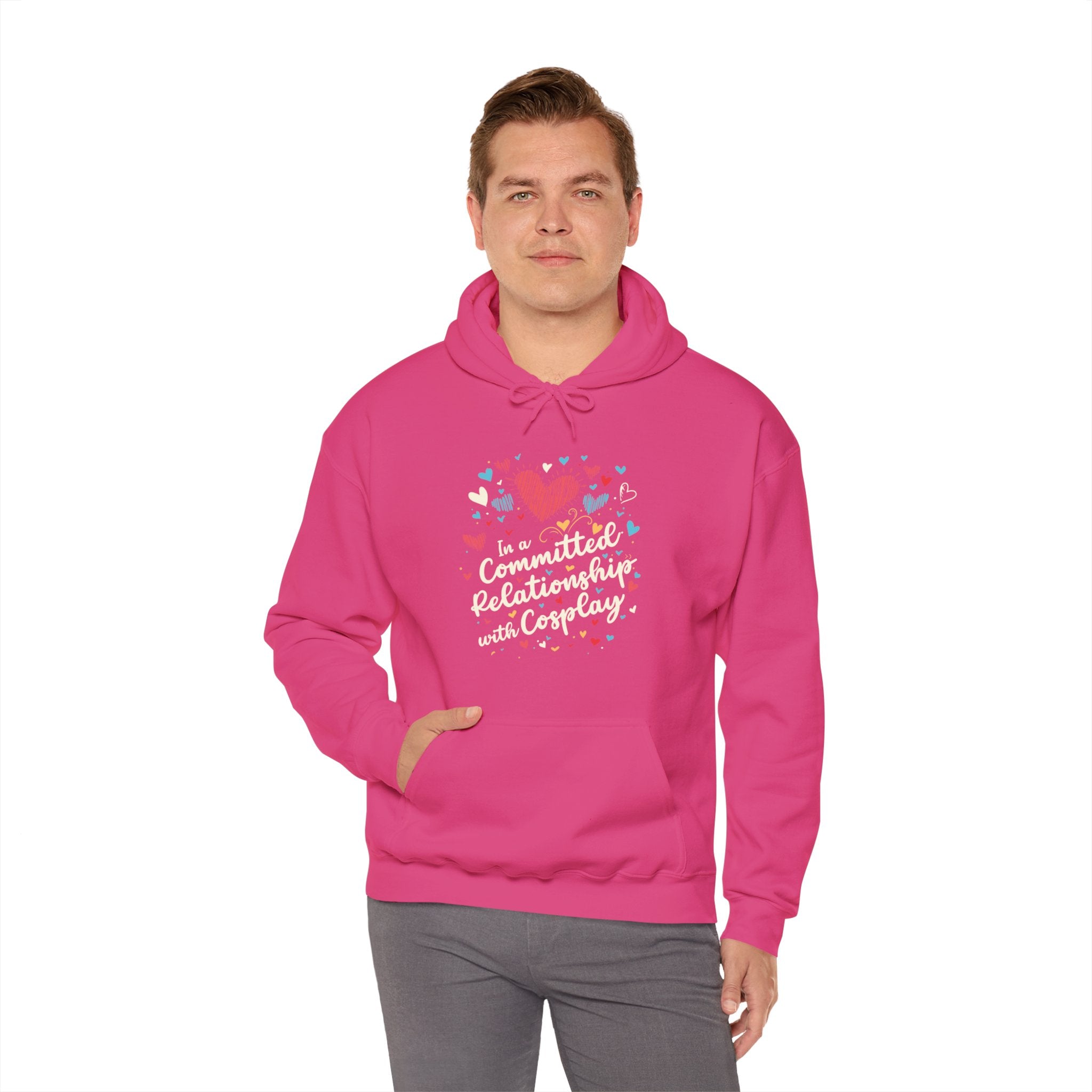 Unisex In a Committed Relationship with Cosplay Hoodie   