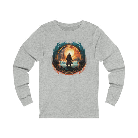 Unisex Wizard Portal Long Sleeve T Shirt   