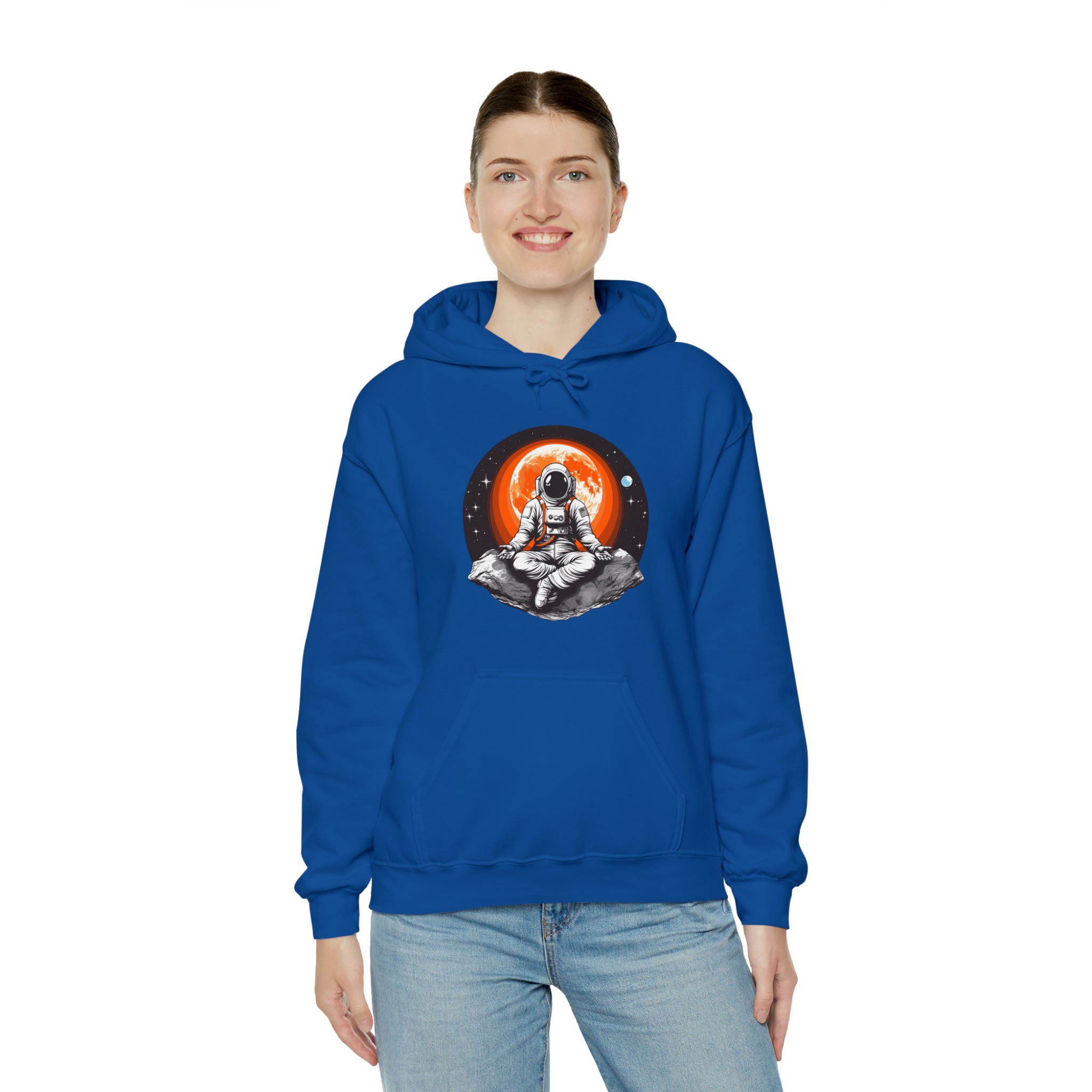 Unisex Meditating Astronaut Hoodie   