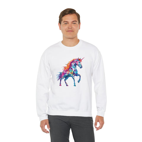 Unisex Crystallized Unicorn Sweatshirt   