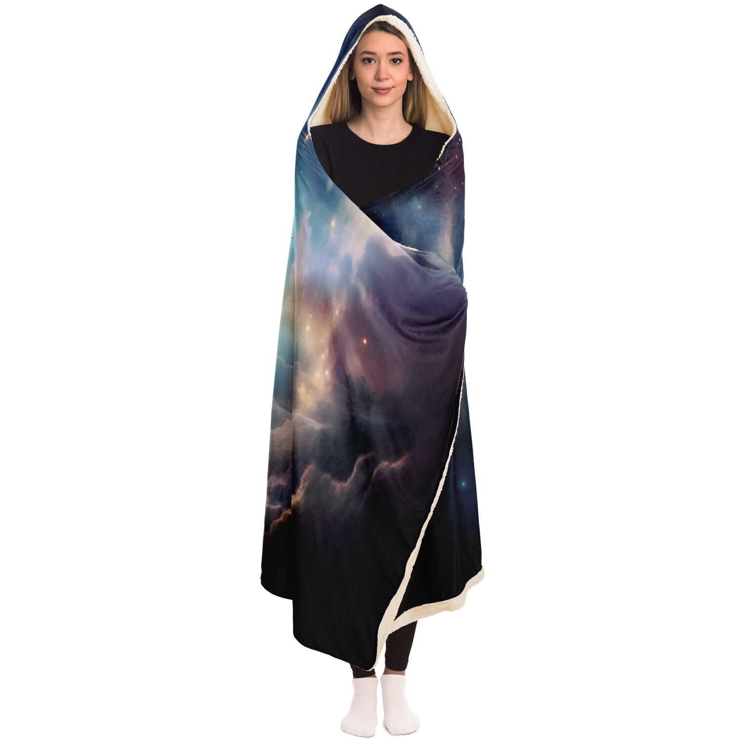 Celestial Unicorn Hooded Blanket   