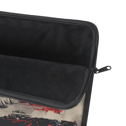 Red Moon Wolf Laptop Sleeve   