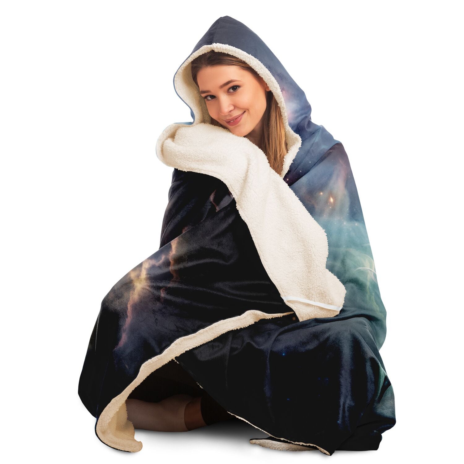 Celestial Unicorn Hooded Blanket   