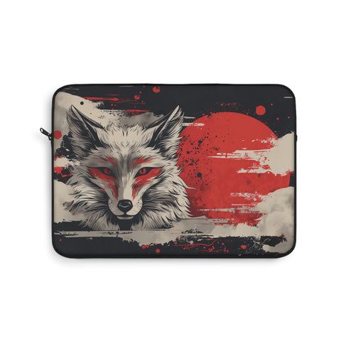 Red Moon Wolf Laptop Sleeve 13"  