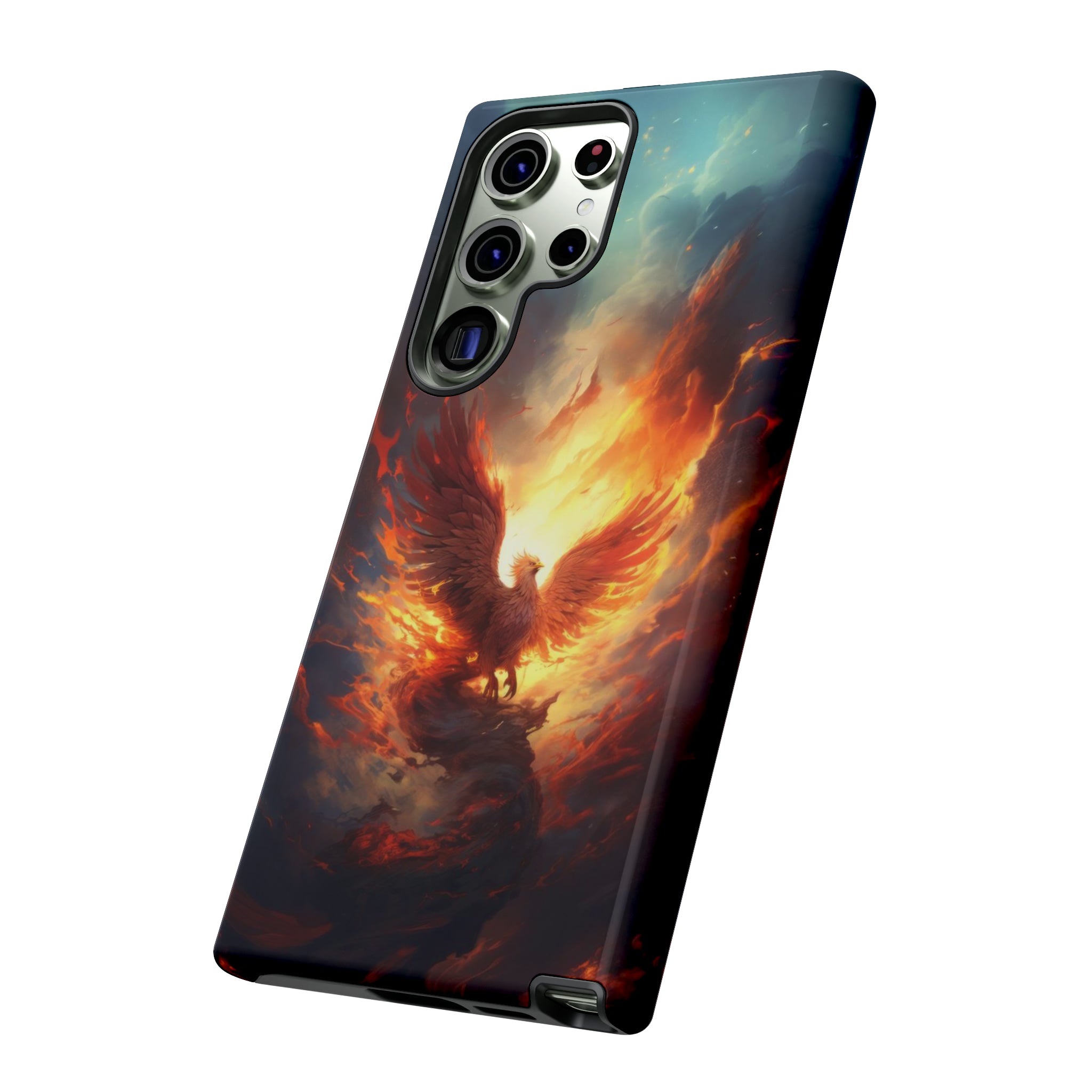 Phoenix in the Clouds Phone Case   