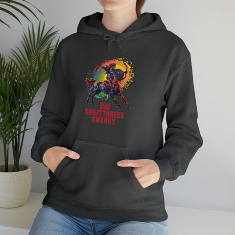 Unisex Big Sagittarius Energy Hoodie   