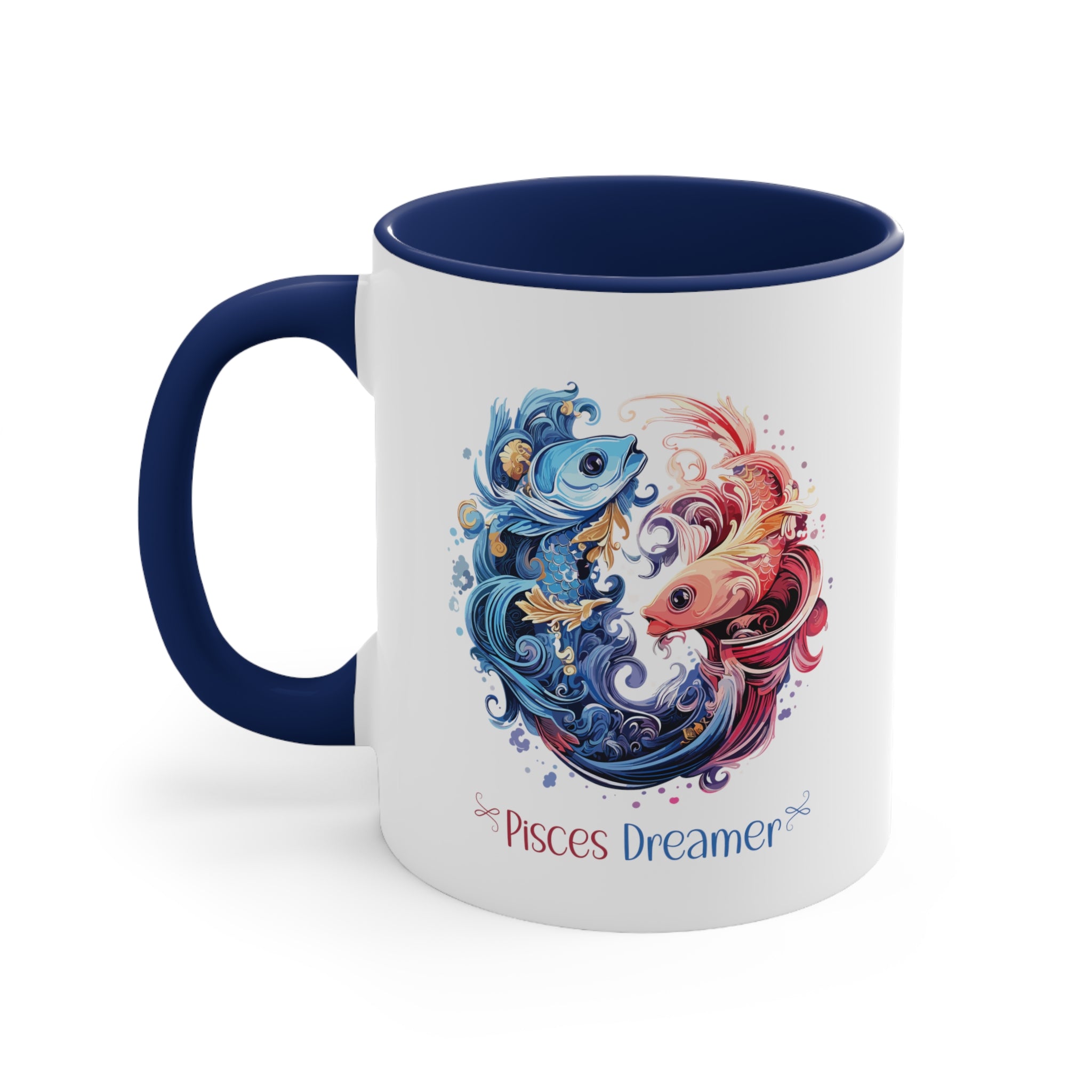 11oz Pisces Dreamer Coffee Mug 11oz Navy 