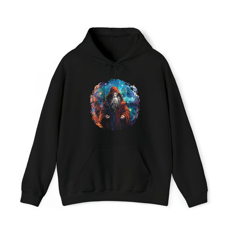 Unisex Galactic Wizard Hoodie Black S 