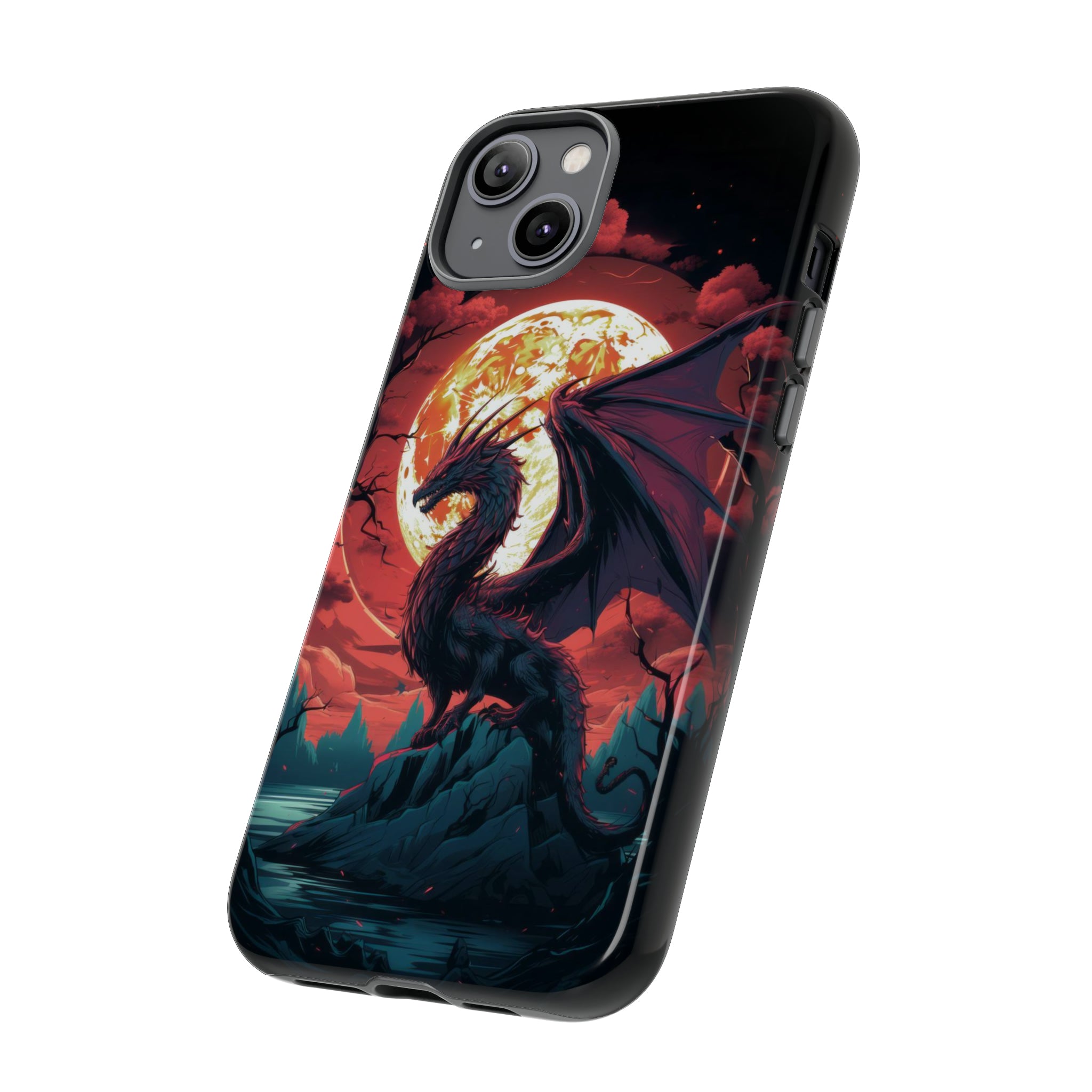 Dragon Fiery Moonlight Phone Case   