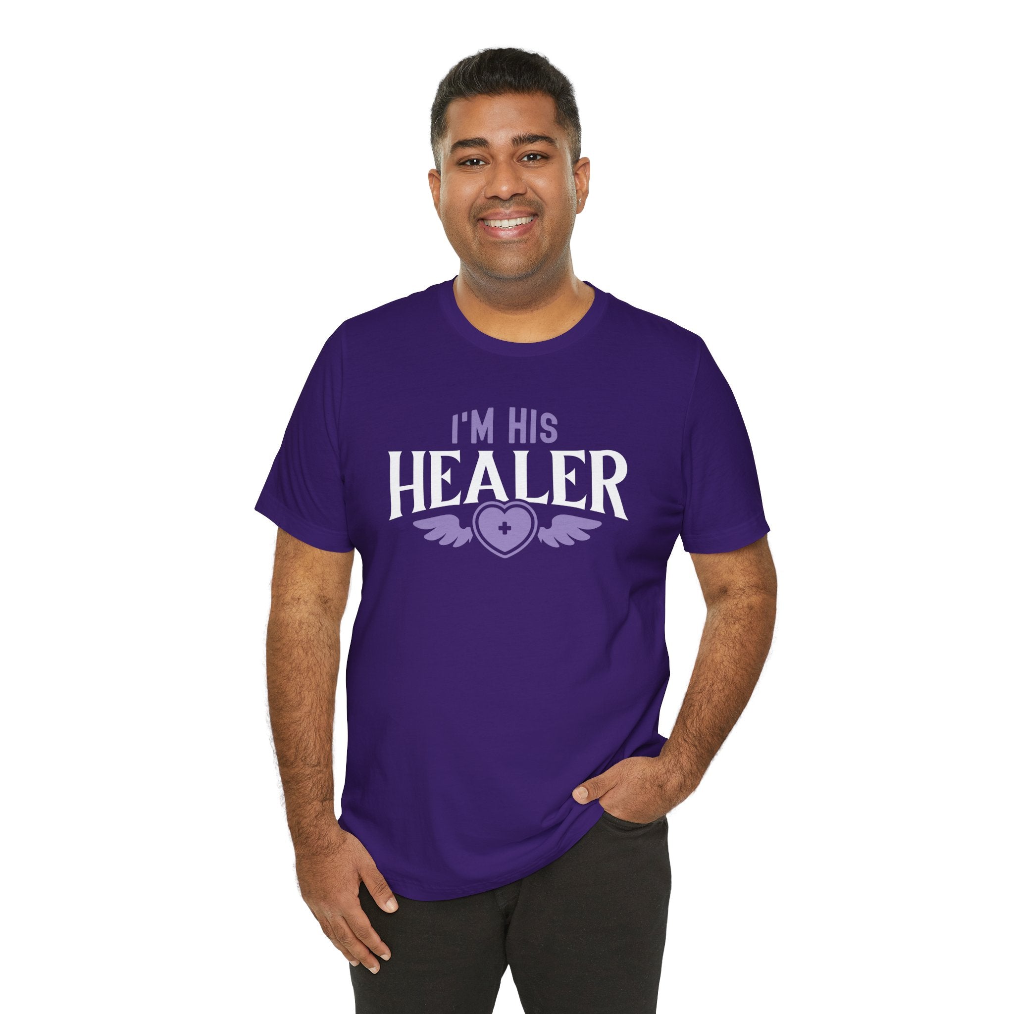 Unisex I'm His Healer T Shirt