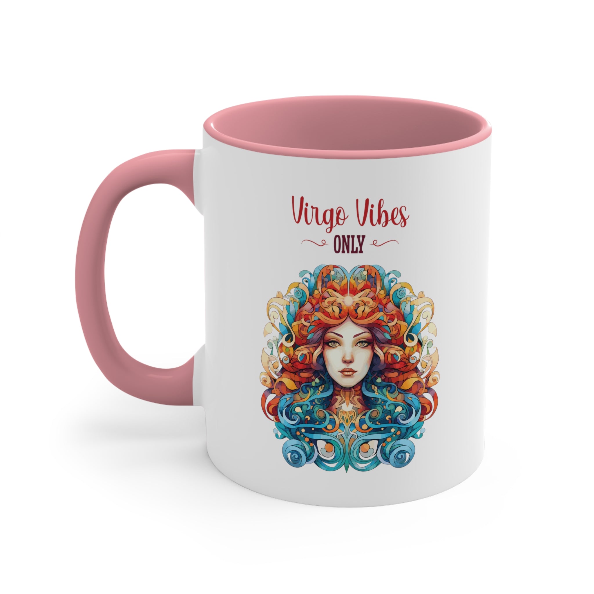 11oz Virgo Vibes Coffee Mug 11oz Pink 