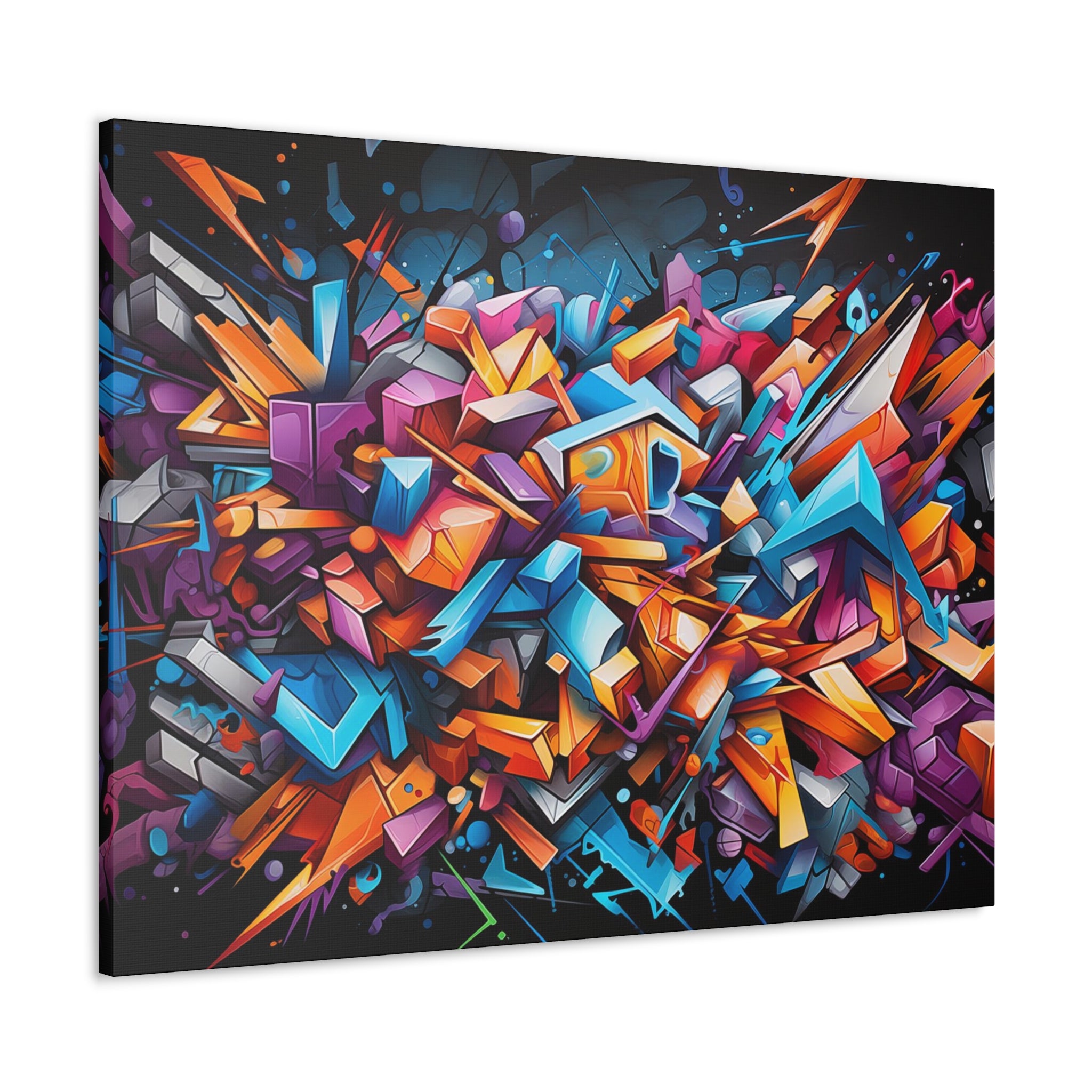 Abstract Graffiti Wall Art   