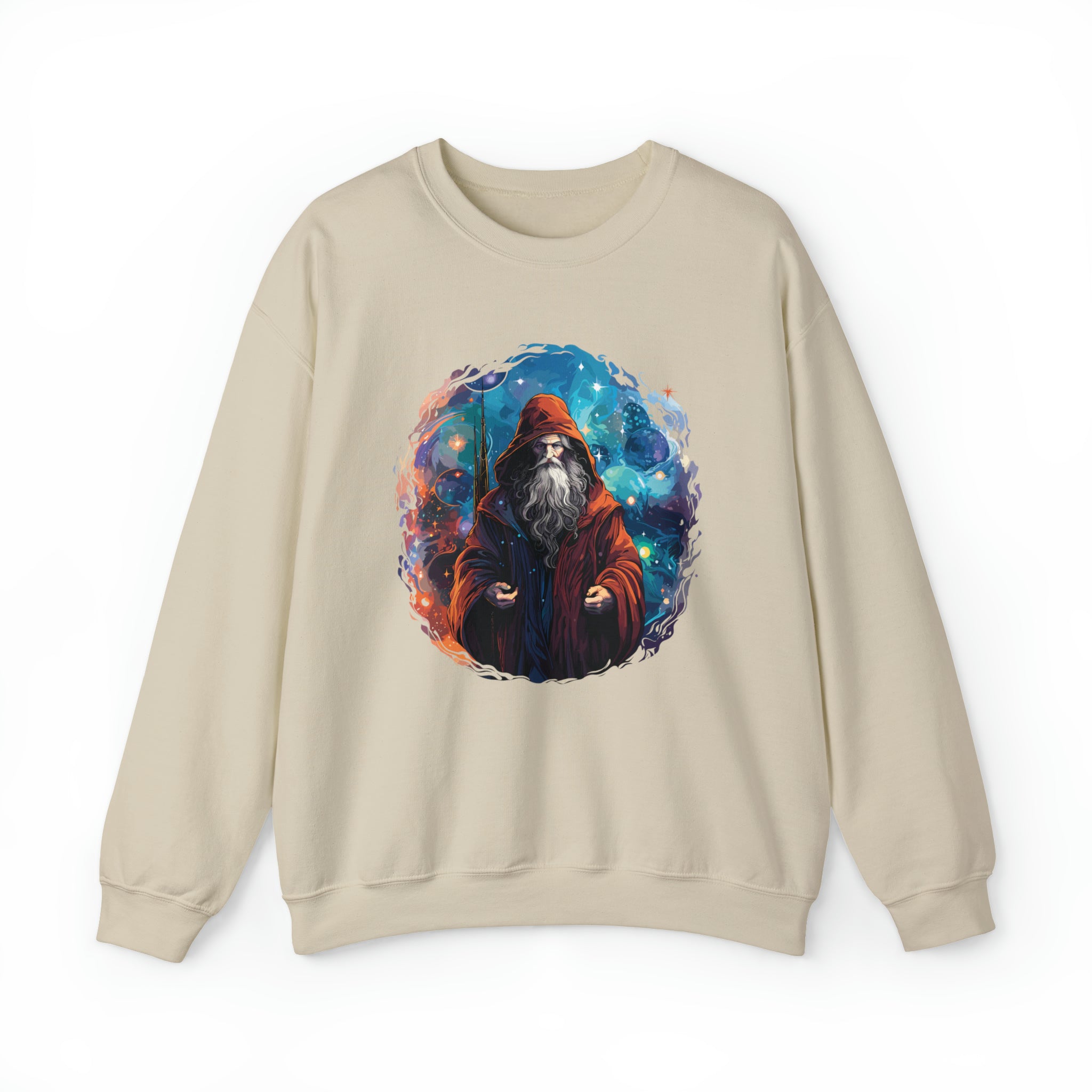 Unisex Galactic Wizard Sweatshirt S Sand 