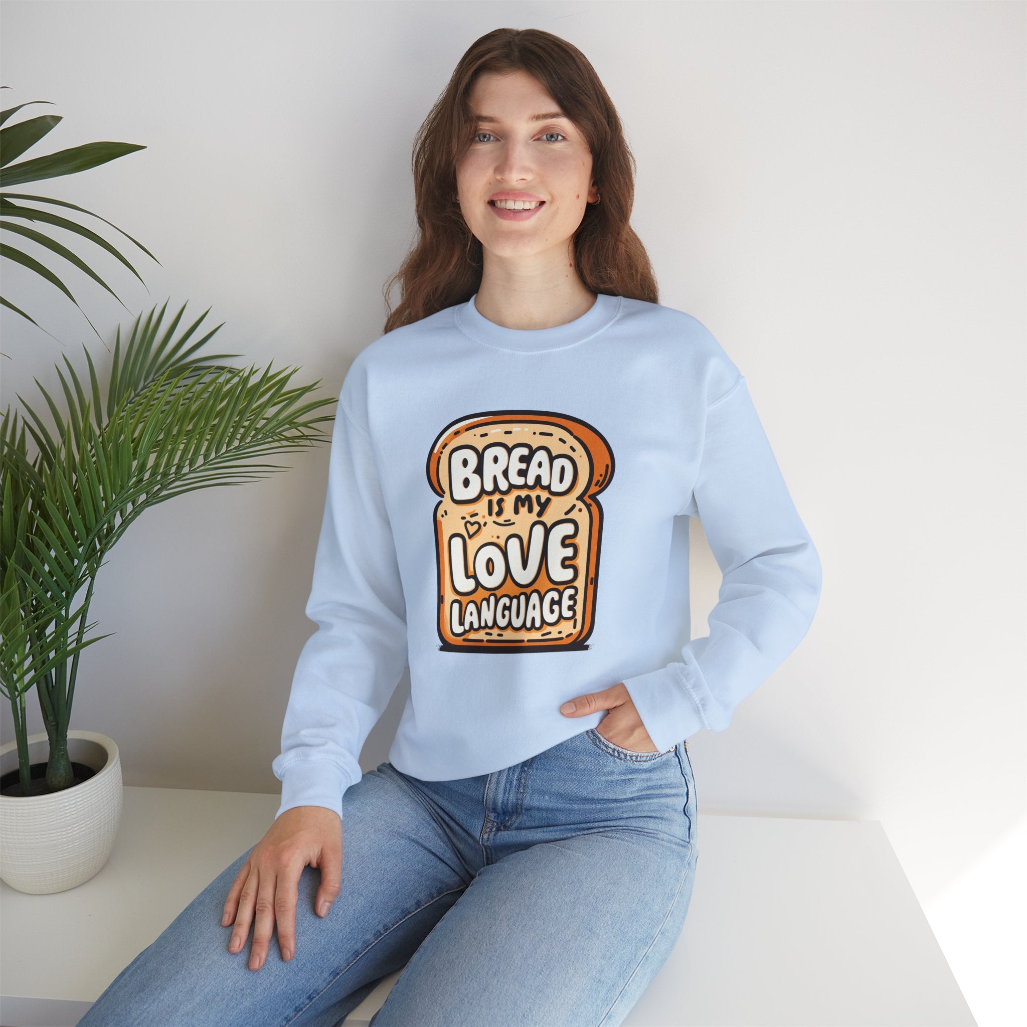 Unisex Bread is My Love Language Sweatshirt   