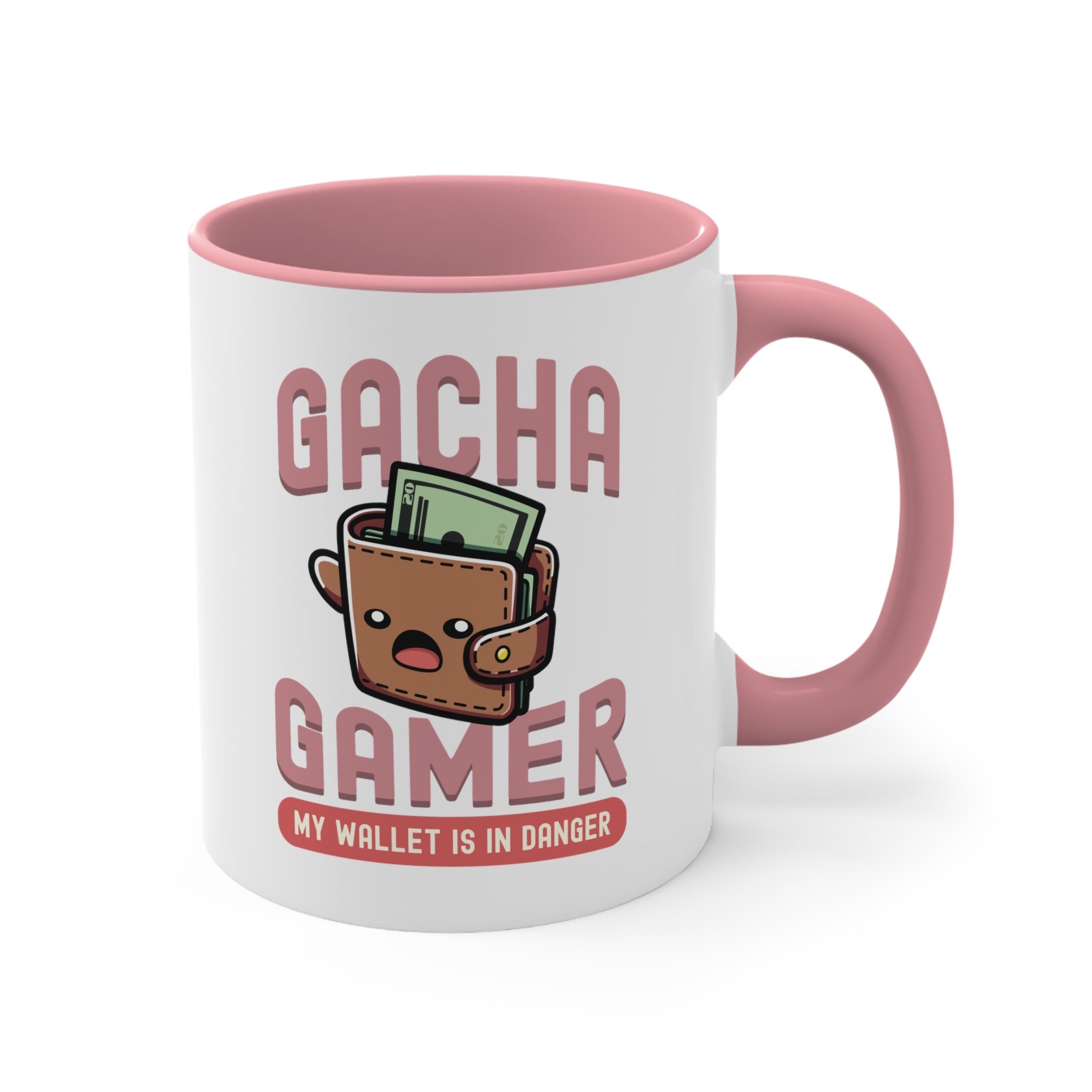 11oz Gacha Gamer My Wallet is in Danger Coffee Mug   