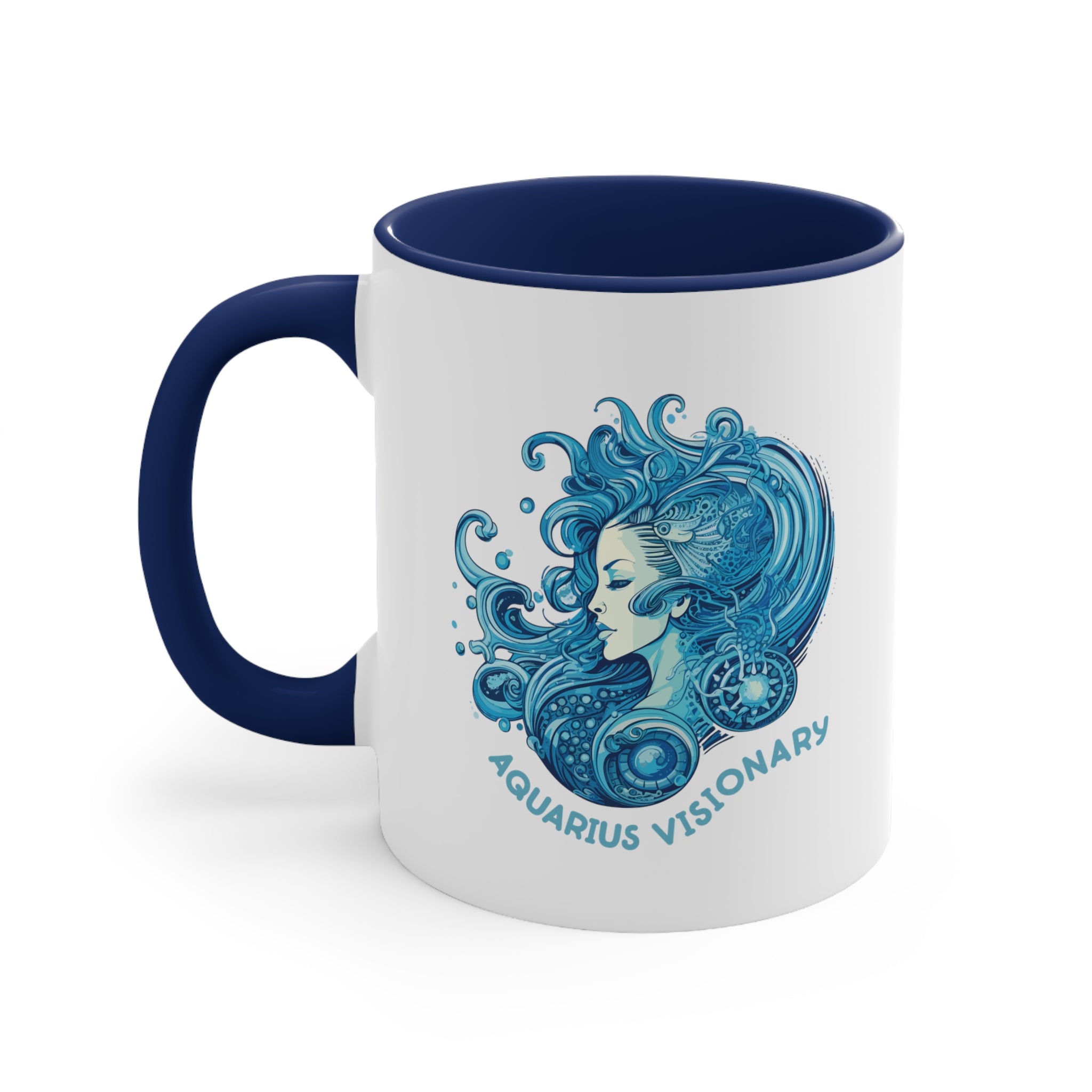 11oz Aquarius Visionary Coffee Mug 11oz Navy 