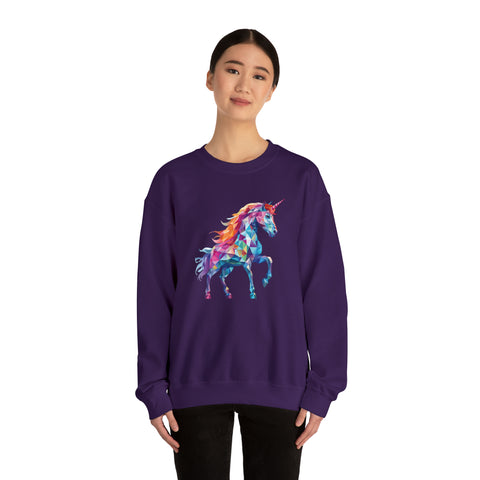 Unisex Crystallized Unicorn Sweatshirt   